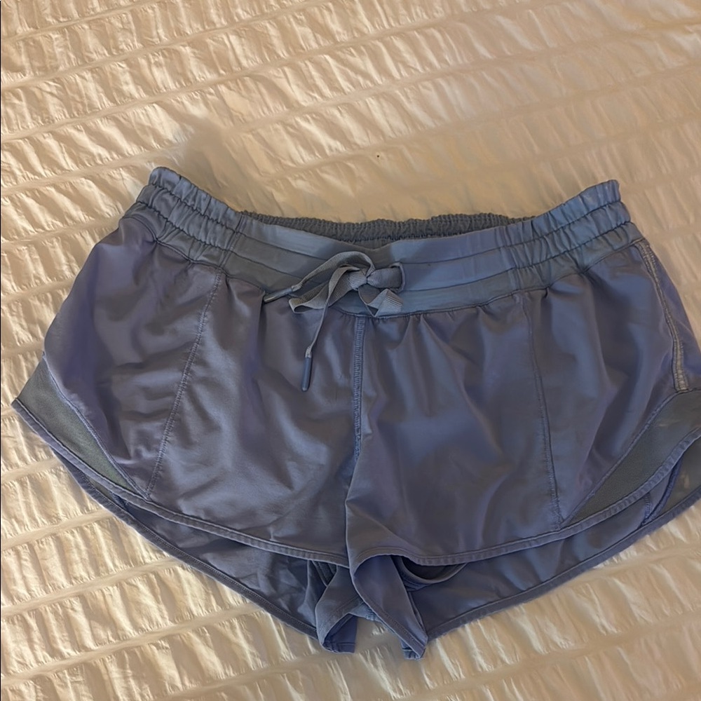 Lululemon Athletica Blue Athletic Shorts with Relaxed Fit